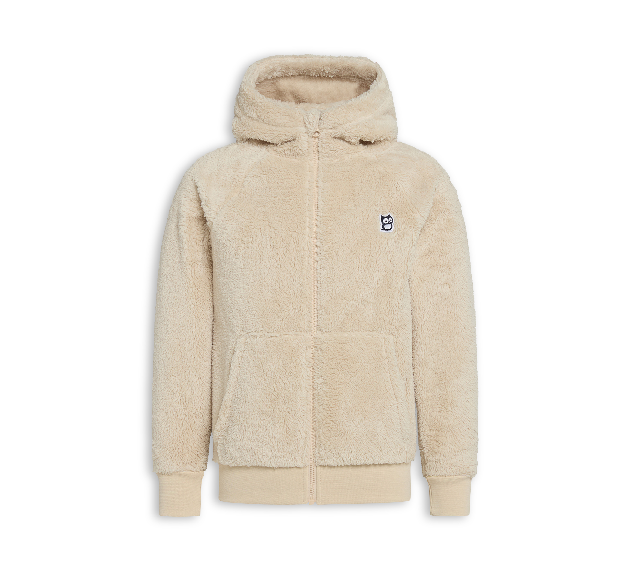 Panda High Loft Fleece Zip Hoo