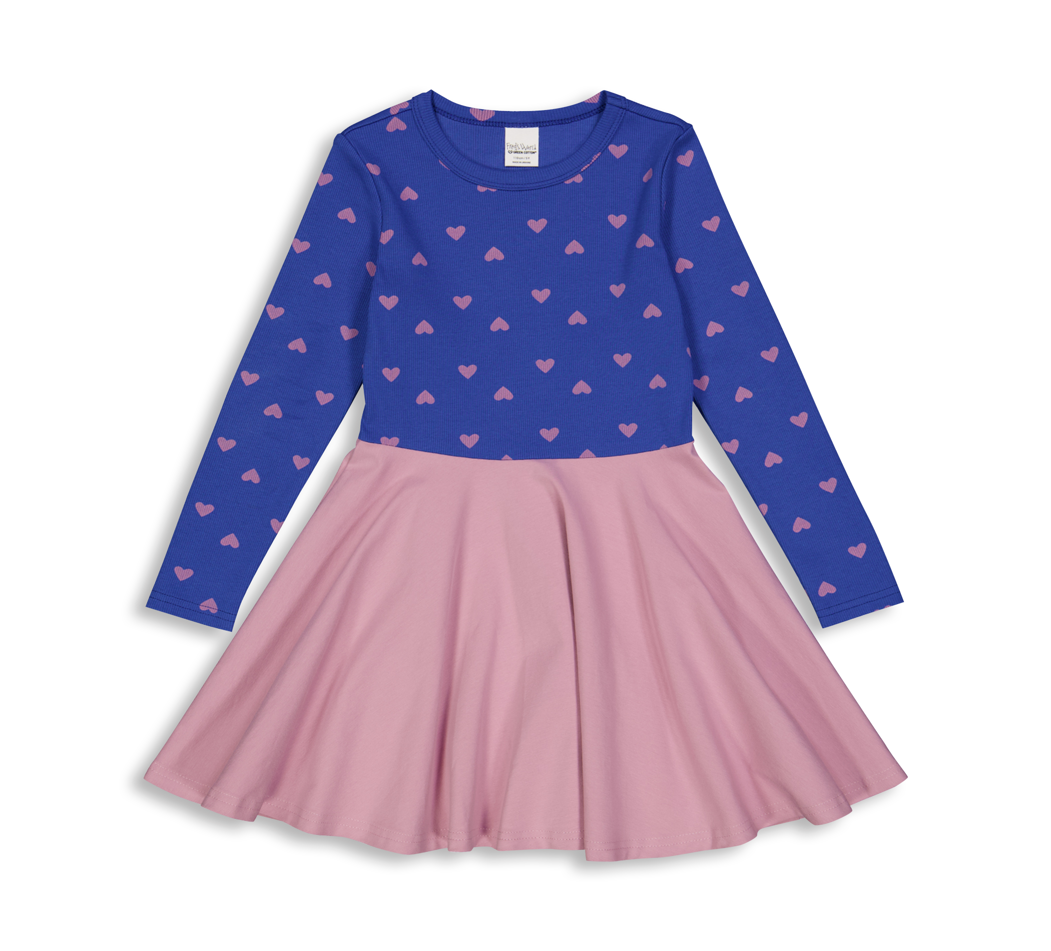 Heart Swing L/s Dress